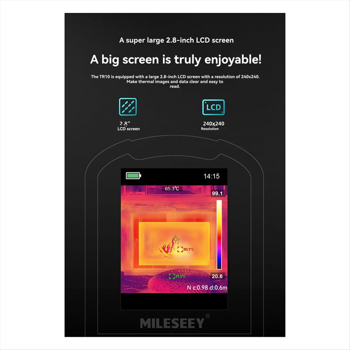 Electronics Repair Images - DT38 Mileseey TR10 적외선 열화상 카메라,