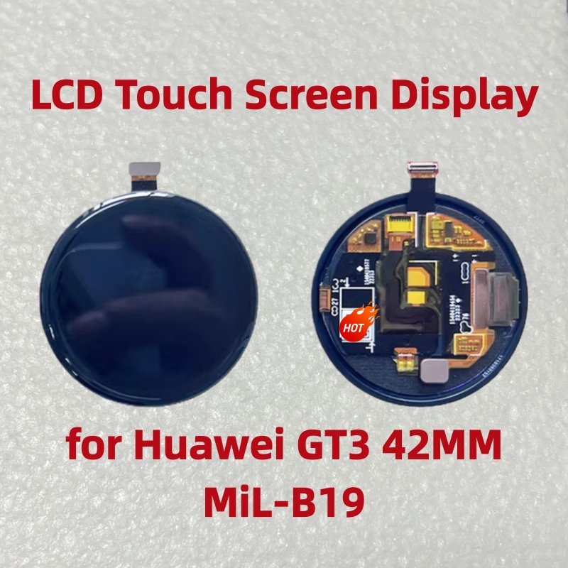 Digitizer Touch Screen - 화웨이 GT3 42MM MiL-B19용 LCD 터치