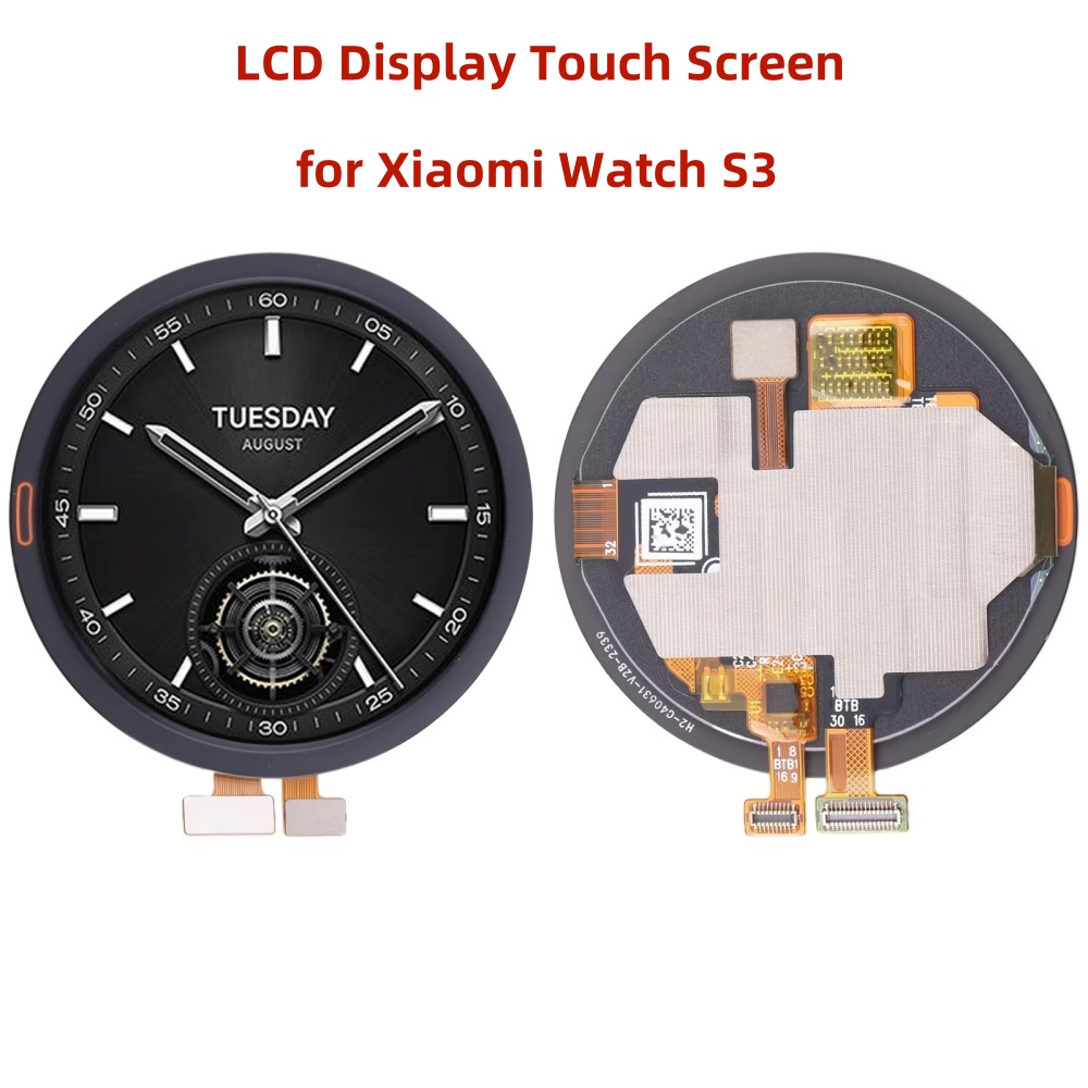 Digitizer Touch Screen - 샤오미 워치 S3 용 정품 LCD