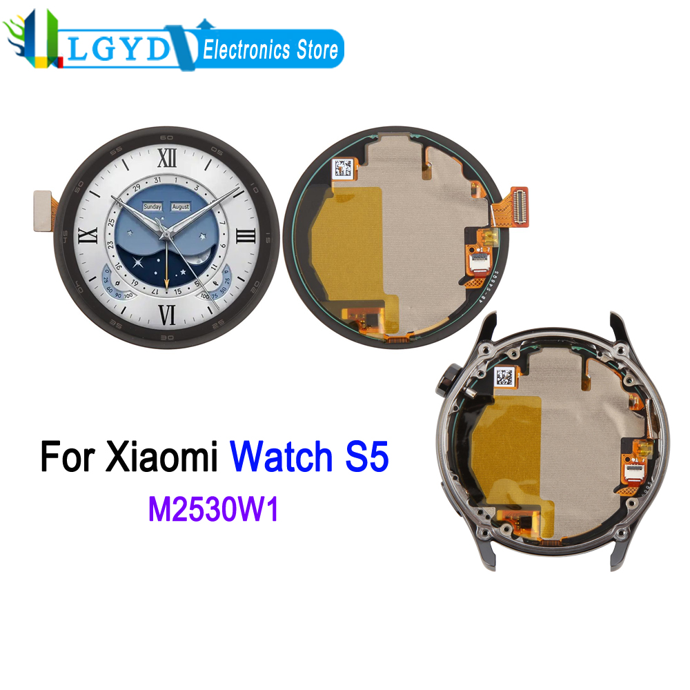 Digitizer Touch Screen - Xiaomi Watch S5 46mm, M2530W1 시계