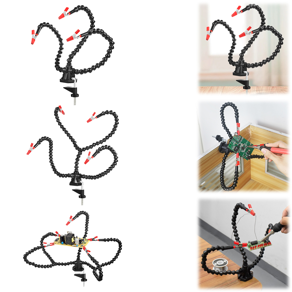 Pcb Holder Clamp - 데스크 클램프 납땜 세 번째 손