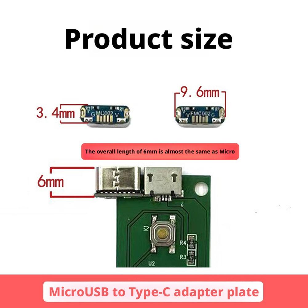 Pcb Holder Clamp - M85k MicroUSB To Type-C 어댑터 보드