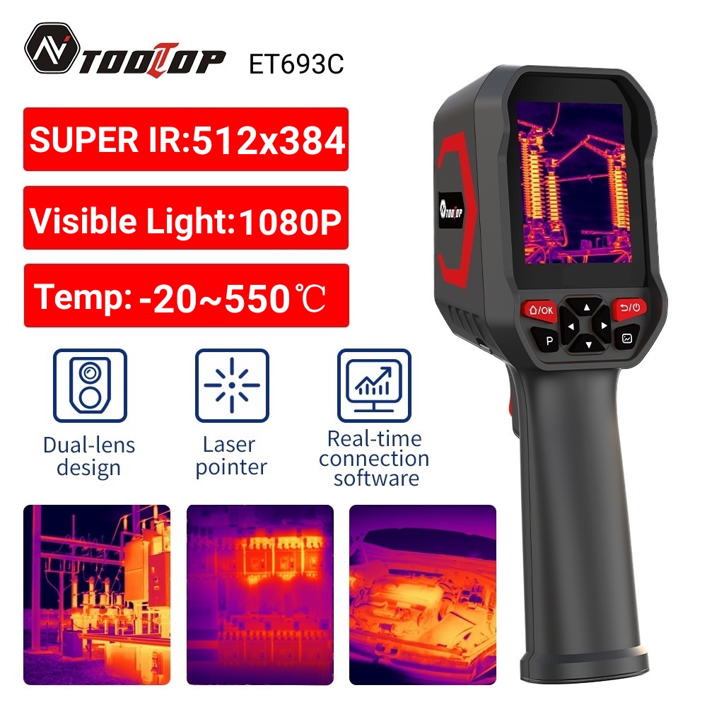 Electronics Repair Images - TOOLTOP ET693C 슈퍼 IR 512x384 열화상