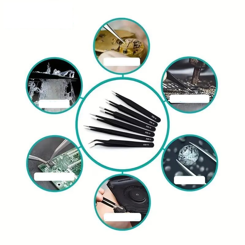 Electronics Repair Tools - 6pcs ESD 정전기 방지 스테인레스 스틸