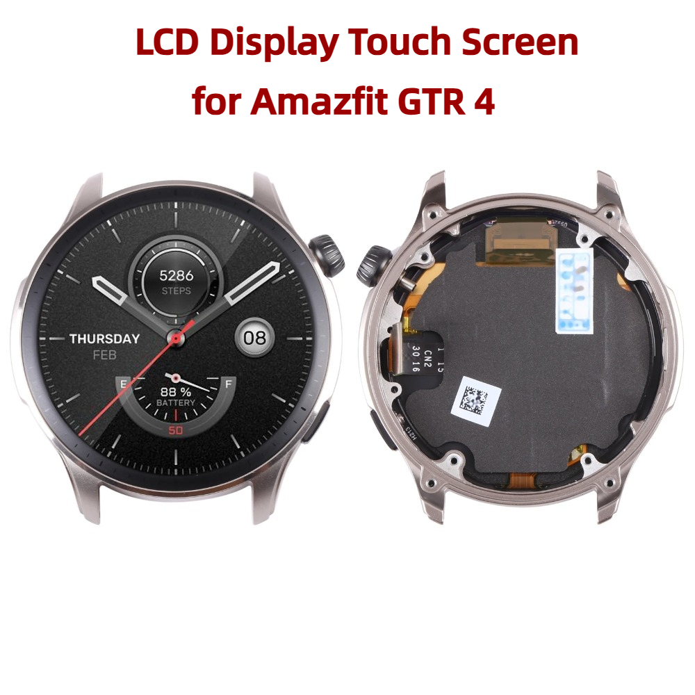 Digitizer Touch Screen - Amazfit GTR4 A2165 A2166 디지타이저 어셈블리(프레임