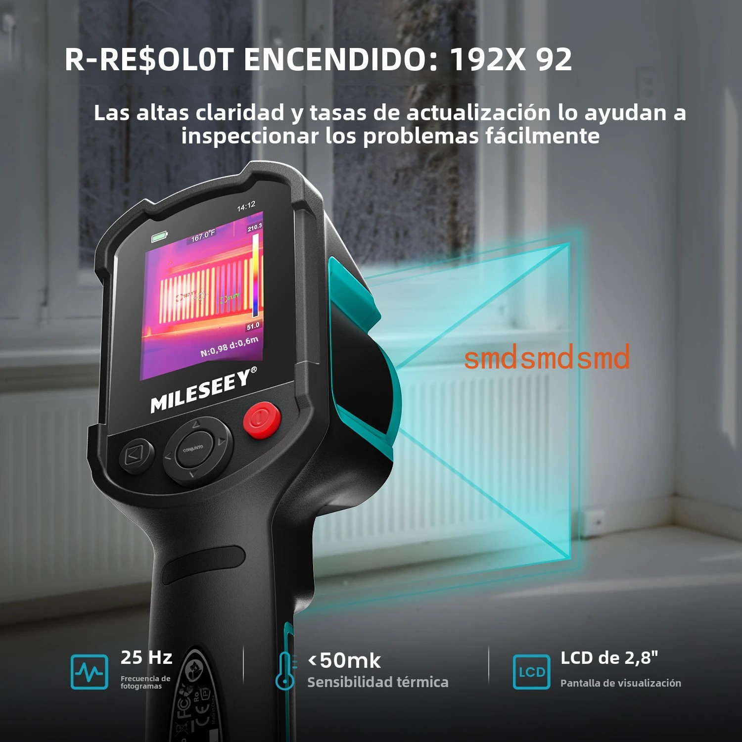 Electronics Repair Images - TR10 적외선 열화상 카메라 누수 탐지용