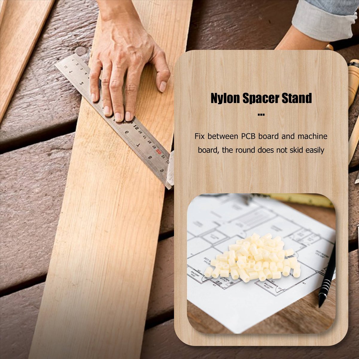 ABAN 7mmx3.2mmx8mm 나일론 스탠드오프 L - Pcb Holder Clamp 리뷰 및 가격