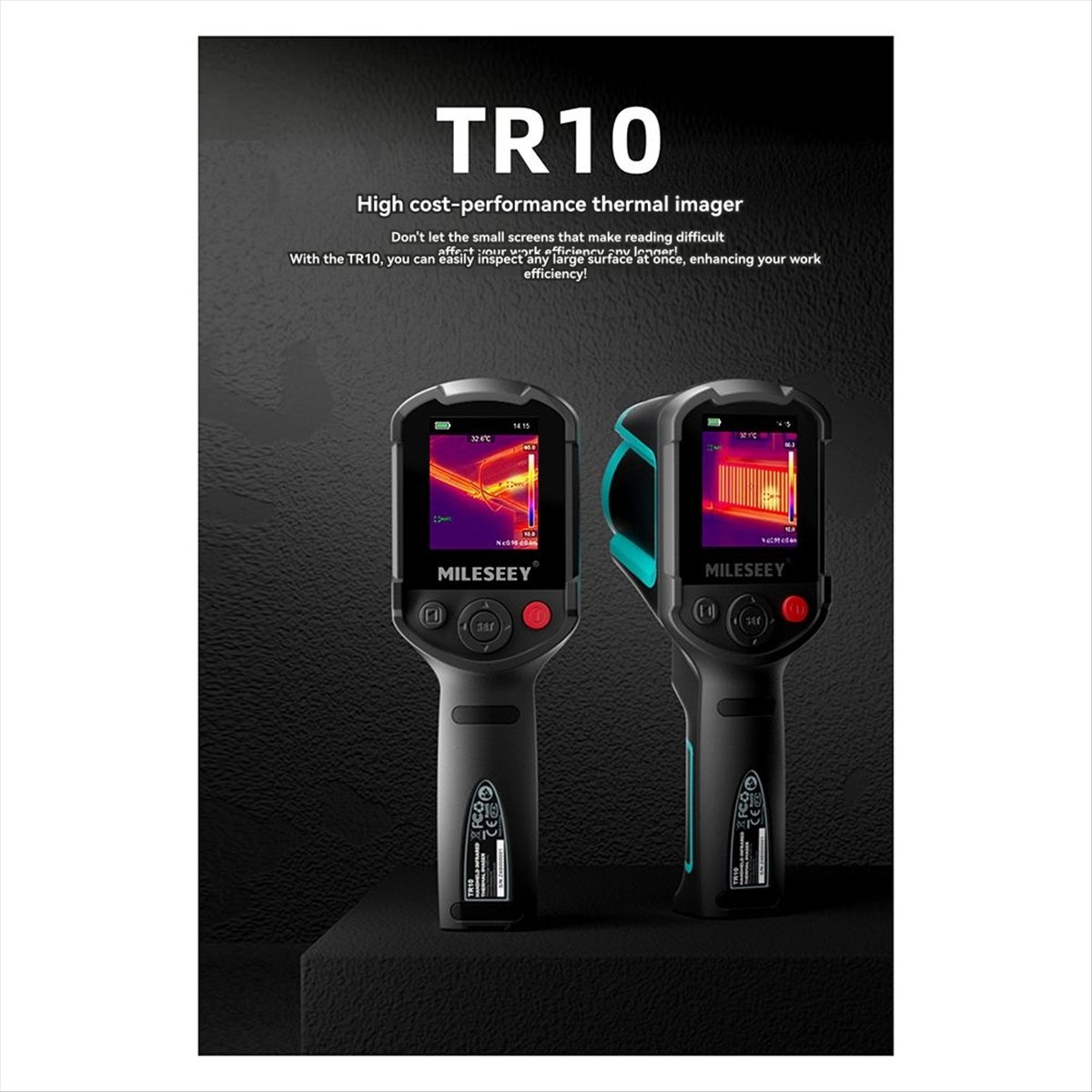 DT38 Mileseey TR10 적외선 열화상 카메라 - Electronics Repair Images 리뷰 및 가격