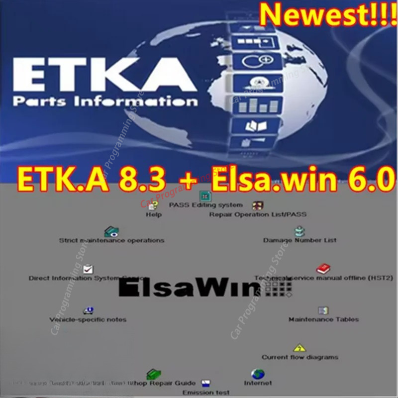 2026년 최신 자동차 수리 소프트웨어 Elsawin  - Electronics Repair Parts 리뷰 및 가격