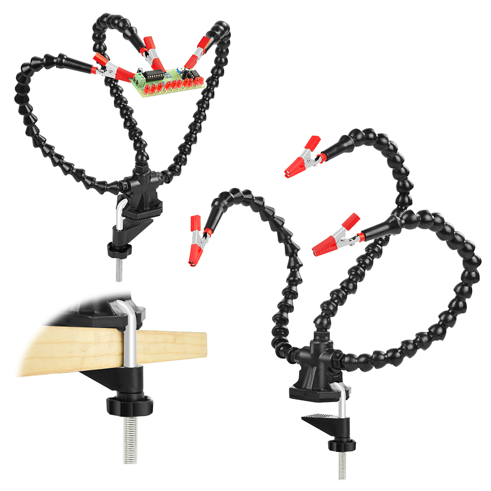 데스크 클램프 납땜 세 번째 손 도구 3/4/5 Pcs - Pcb Holder Clamp 리뷰 및 가격