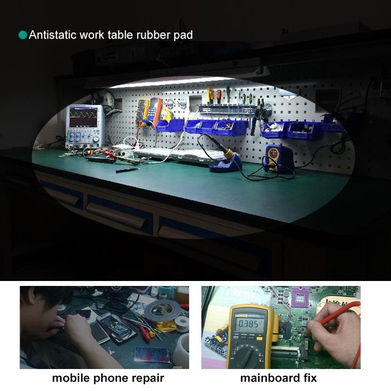3mm 테이블 작업 매트 정전기 방지 ESD PVC 고 - Electronics Repair Tools 리뷰 및 가격