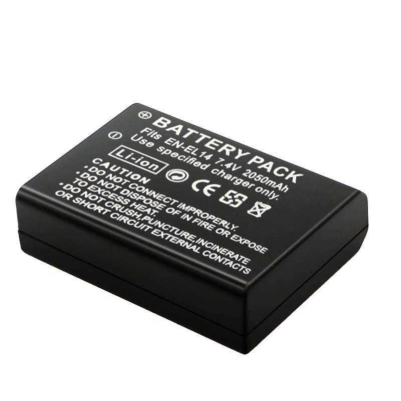2050mah EN-EL14a EL14 카메라 배터리  - Nikon Camera D3500 리뷰 및 가격