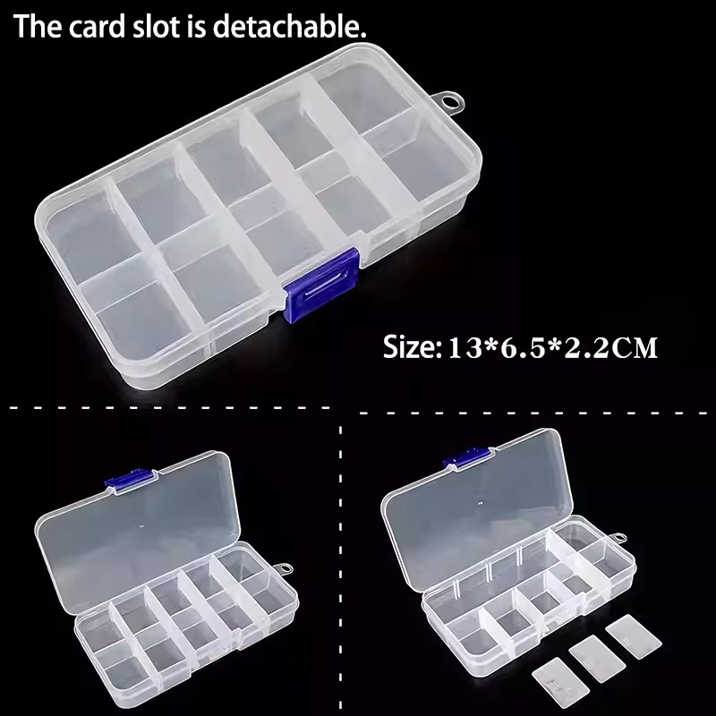투명 플라스틱 8 10 18칸 정리함, 휴대폰 수리용  - Electronics Repair Parts 리뷰 및 가격
